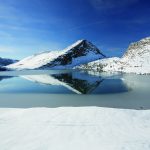 Lago Enol en invierno - Parque nacional de Picos de Europa (Cangas de Onís)